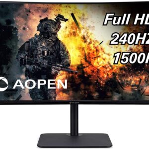 Acer Aopen 32" 32HC5QR Zbmiiphx 1920 x 1080 Curved Full HD VA Gaming Monitor - Monitors