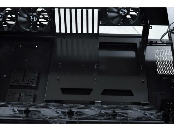 LIAN LI DK-04 GX Aluminum or Steel Desk Table Computer Case Black - Chassis