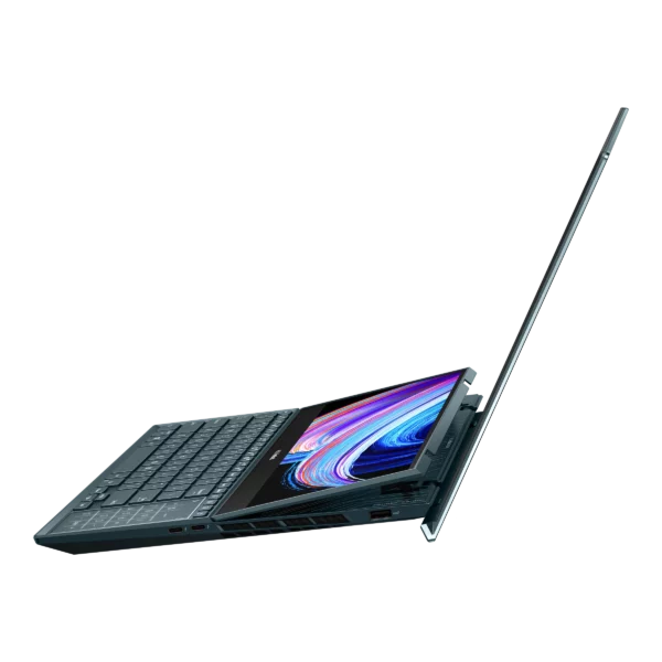 ASUS Zenbook PRO Duo UX582HS-H2014WS Intel Core i7-11800H/32GB DDR4/1TB PCIE4 SSD/RTX 3080 8GB/15" UHD (4K) OLED/Windows 11 Celestial Blue Powerful Production Laptop - Asus/ROG