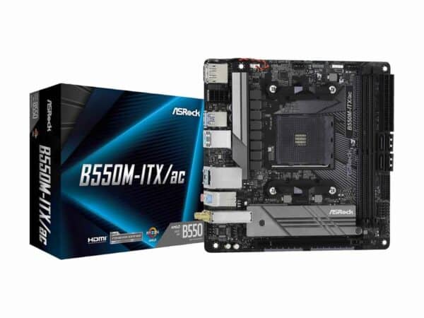 ASRock B550M-ITX AC AM4 AMD Motherboard - AMD Motherboards