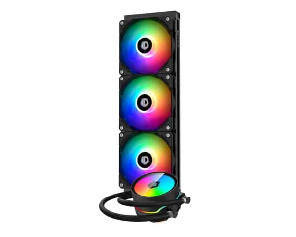 IDCooling Zoomflow 360 XT CPU Water Cooler 5V Addressable RGB AIO Cooler Black/White LGA 1700 Compatible - AIO Liquid Cooling System