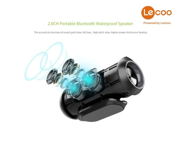 Lenovo Lecoo DS154 BOOMBOX Portable Wireless Speakers - Audio Gears and Accessories