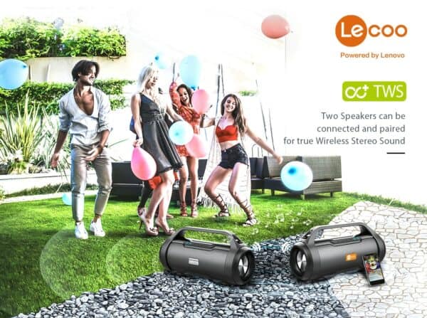 Lenovo Lecoo DS154 BOOMBOX Portable Wireless Speakers - Audio Gears and Accessories