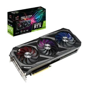 ASUS ROG Strix GeForce RTX 3080 V2 OC Edition Gaming Graphics Card Black | White - Nvidia Video Cards