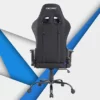 OCPC Xtreme Fabric/Steel Base/Full Recline Premium Gaming Chair Black Blue - Furnitures