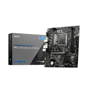 MSI PRO H610M-G DDR4 Intel Motherboard LGA 1700 - Intel Motherboards