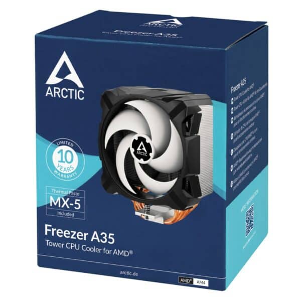 ARCTIC Freezer A35 AMD Single Tower CPU Air Cooler - Aircooling System