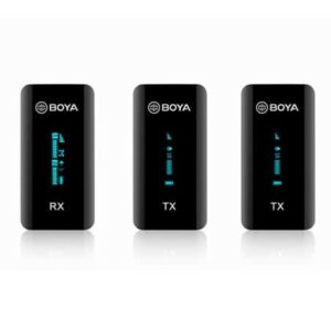 Boya BY-XM6-S2 2.4GHz Ultra-compact Wireless Microphone System - Camera and Gears