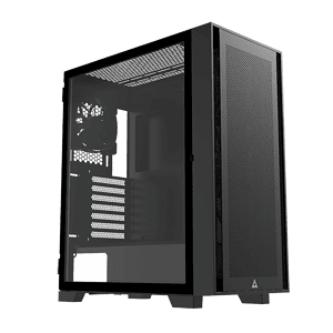 Montech AIR 1000 LITE Mesh Black ATX PC Case with 3x120mm Pre-installed High Airflow Fans - Chassis