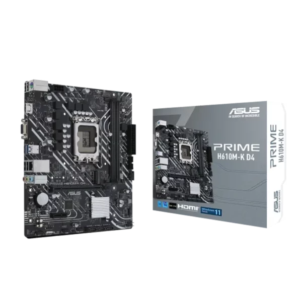 ASUS Prime H610M-K DDR4 | DDR5 LGA 1700 mATX Motherboard