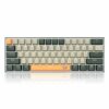 Redragon K606 Lakshmi Black Mechanical Keyboard - Orange Grey