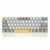 Redragon K606 Lakshmi Black Mechanical Keyboard - Redragon, Yellow Grey