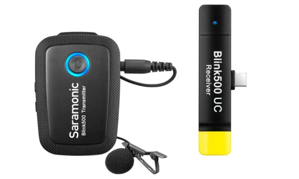 Saramonic Blink500 B5 TX+RXUC Ultracompact 2.4GHz Dual-Channel Wireless Microphone System - Camera and Gears