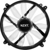 NZXT RF-FZ20S-U1 200MM Wide Blue LED Fan with Sleeved-Cable - Cooling Systems