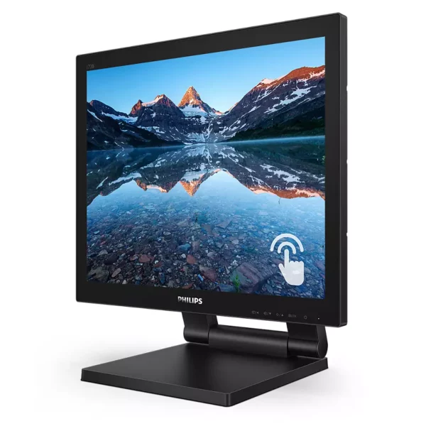 PHILIPS 172B9T 17" HD Touchscreen LCD Monitor With SmoothTouch Business Monitor - Monitors