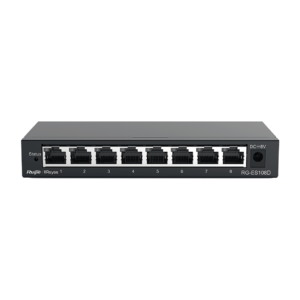 Ruijie RG-ES108D Metal Case Unmanaged Switches - Networking Materials