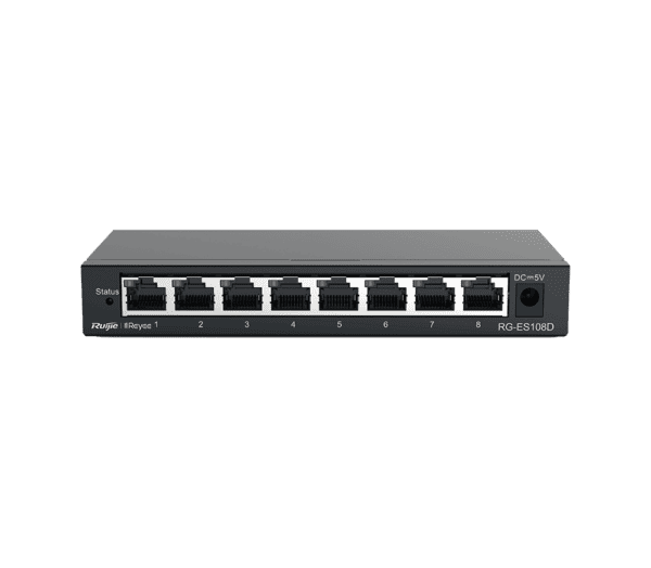 Ruijie RG-ES108D Metal Case Unmanaged Switches - Networking Materials