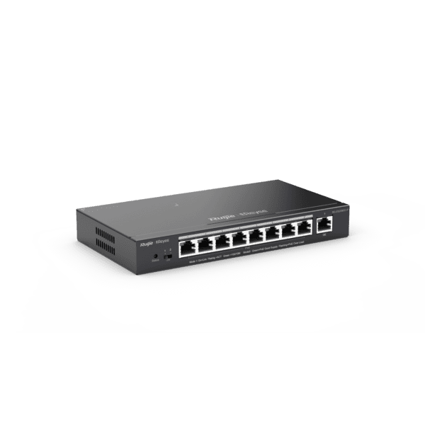 Ruijie RG-ES209GC-P Cloud Managed Switch For IP Surveillance - Networking Materials