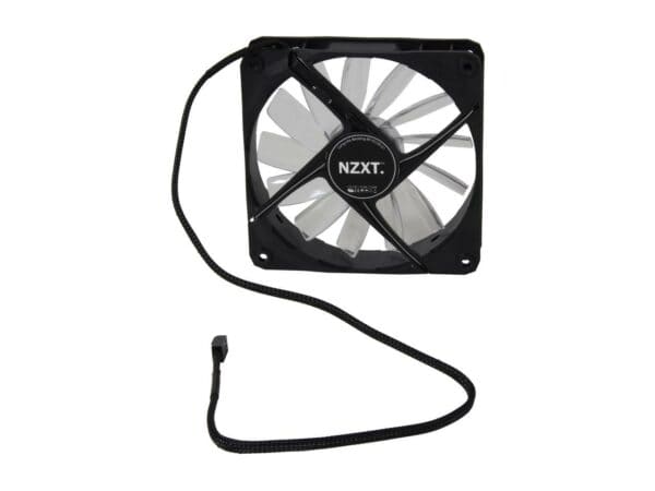 NZXT FZ LED Air Flow Series 120mm LED Case Fan Blue RF-FZ120-U1 - Cooling Systems