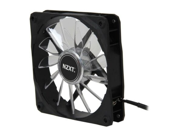 NZXT FZ LED Air Flow Series 120mm LED Case Fan Orange RF-FZ120-O1 - Cooling Systems