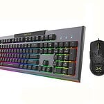 Delux KM9036+M700A Wired Gaming Keyboard and Mouse Combo