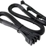 NZXT CB-SATA-44P 4x Mixed Length Braided SATA Device Cables