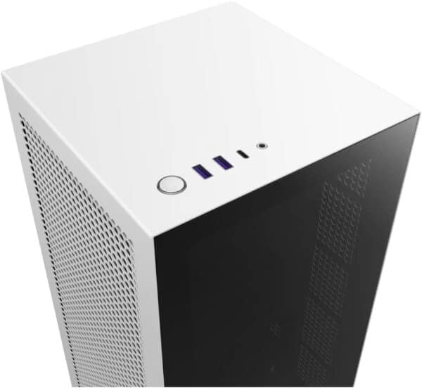 NZXT H1 V2 CS-H11BW-US Small Form-Factor ITX Case White - Chassis
