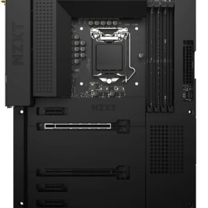 NZXT N7 Z590 N7-Z59XT-B1 Intel Z590 Chipset (Supports 11th Gen CPUs) ATX Gaming Motherboard Black - Intel Motherboards