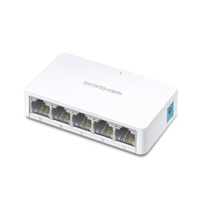Mercusys MS105 5-Port 10/100Mbps Desktop Switch - Networking Materials