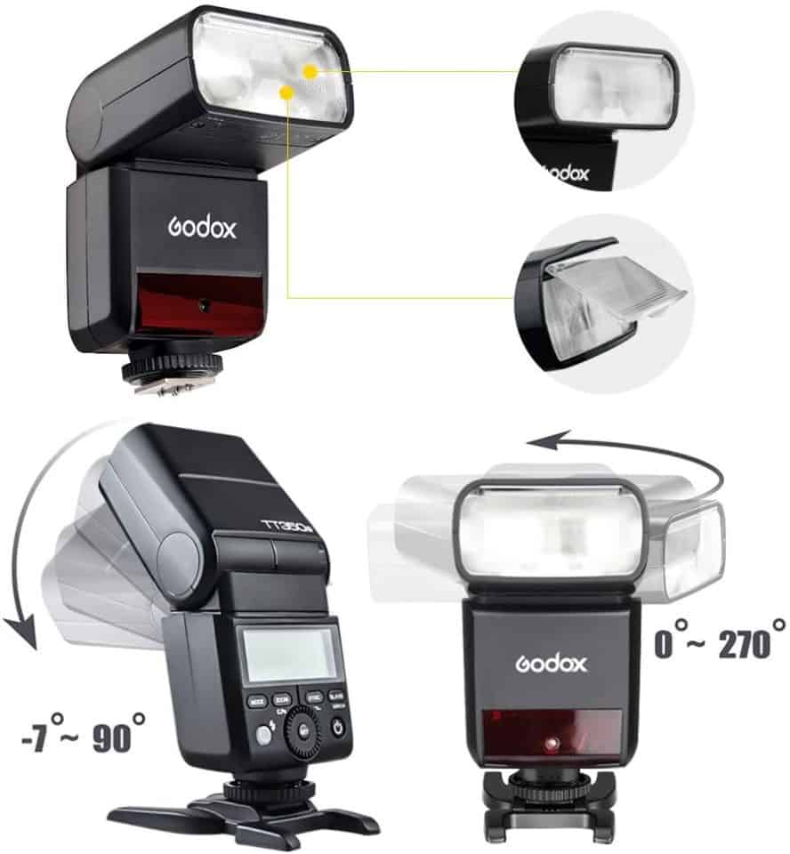 Godox TT350N Camera Flash for Nikon Mirroless Digital Bermor Techzone