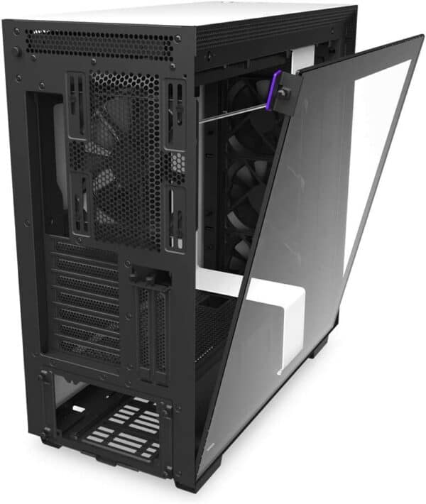 NZXT H710i ATX Mid Tower PC Gaming Case Matte White/Black CA-H710i-W1 - Chassis
