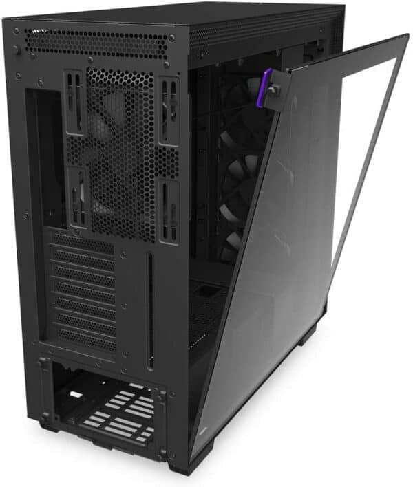 NZXT H710 ATX Mid Tower PC Gaming Case Matte Black CA-H710B-B1 - Chassis