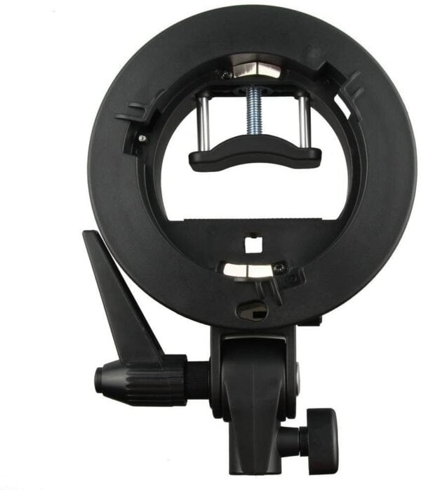 Godox S-type Bracket Bowens Mount Holder for Speedlite Flash Snoot Softbox Beauty Dish Reflector Umbrella - Camera and Gears
