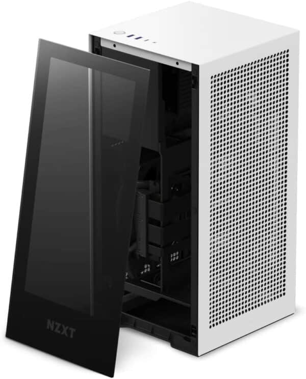 NZXT H1 V2 CS-H11BW-US Small Form-Factor ITX Case White - Chassis