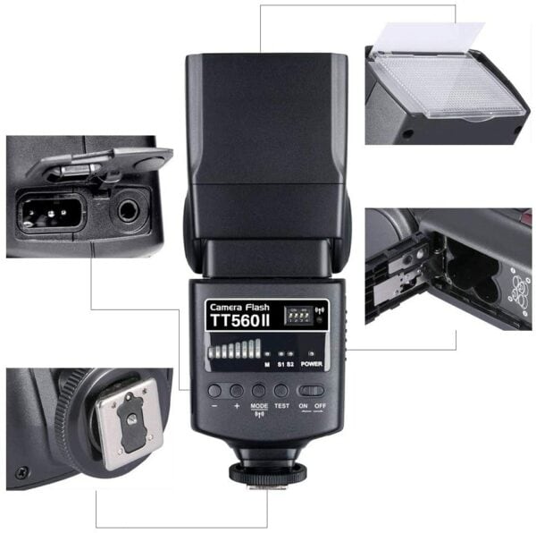 Godox TT560 II Flash Speedlite 433MHz - Camera and Gears