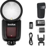 Godox V1S Round Head Camera Flash Speedlite Flash for Sony Camera