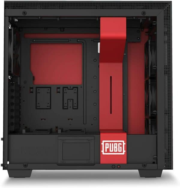 NZXT H700 PUBG Limited Edition Mid Tower Case Red/Blue CA-H700B-PG - Chassis