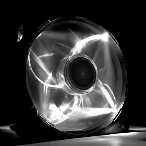 NZXT FZ LED Air Flow Series 120mm LED Case Fan White RF-FZ120-W1 - Cooling Systems