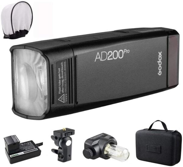 Godox AD200Pro Pocket Flash Strobe 200Ws 2.4G - Camera and Gears