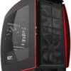 NZXT Manta Mini-ITX Case Matte Red/Black CA-MANTW-M2 - Chassis