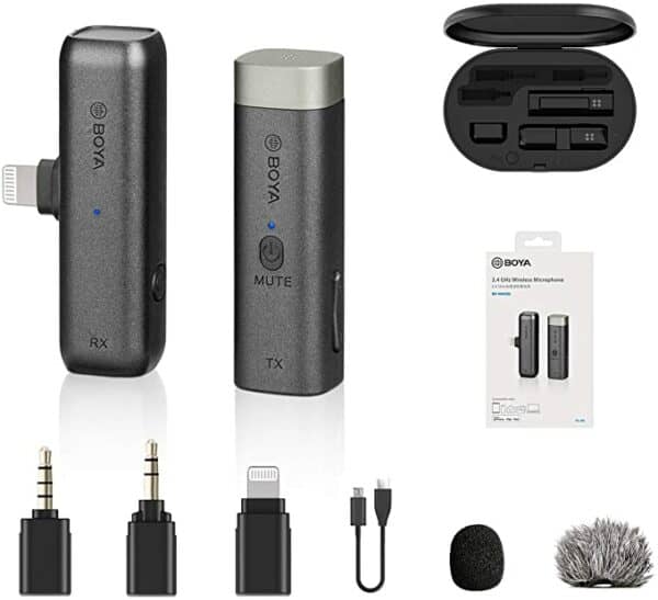 Boya BY-WM3D 2.4GHz Wireless Microphone - Camera and Gears
