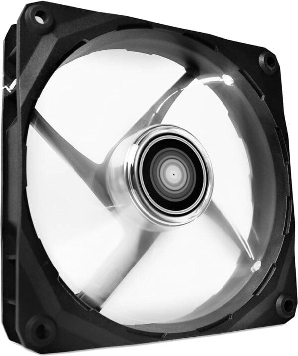 NZXT FZ LED Air Flow Series 120mm LED Case Fan White RF-FZ120-W1 - Cooling Systems