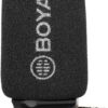 Boya BY-A7H Cardioid video Microphone 3.5mm TRRS - Camera and Gears