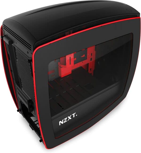 NZXT Manta Mini-ITX Case Matte Red/Black CA-MANTW-M2 - Chassis