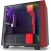 NZXT H400i Micro-ATX Computer Case Black/Red CA-H400W-BR - Chassis