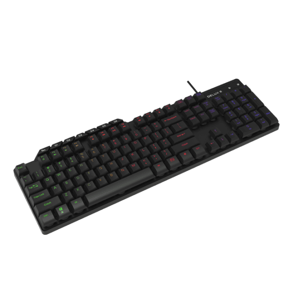 Delux K9800U+M588BU Wired Gaming Keyboard and Mouse Combo - Computer Accessories