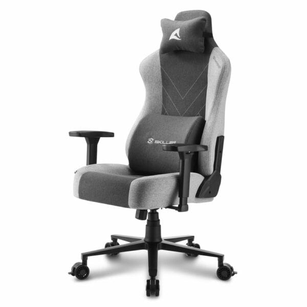 Sharkoon Skiller SGS30 Fabric Adjustable Gaming Chair Grey - Furnitures