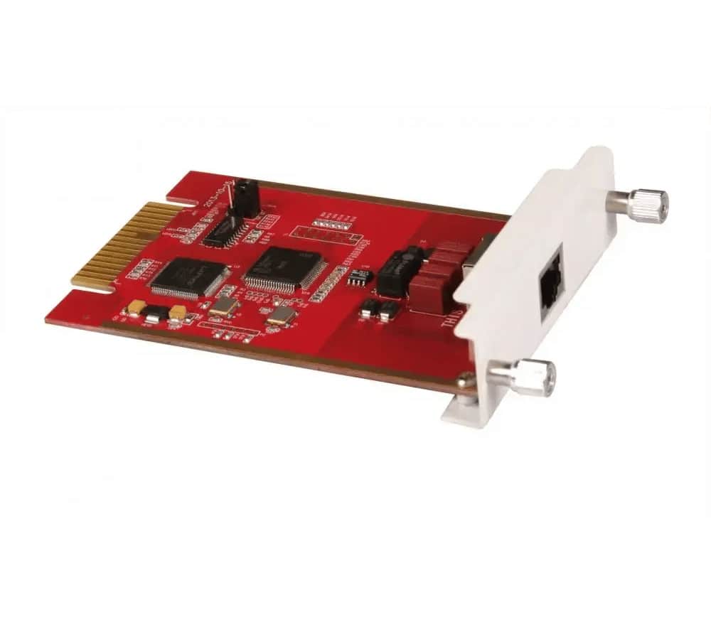 Zycoo 1E1/T1 Module with E1 or T1 Interface for Coovox u80 and U100 PBX - Networking Materials