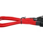 NZXT CBR-8V-45 Individually Sleeved 8Pin Video Extension Premium Cable Red