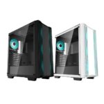 DEEPCOOL CC560 with 4x Included 120MM Fans Mid-Tower Computer Case - Black | White